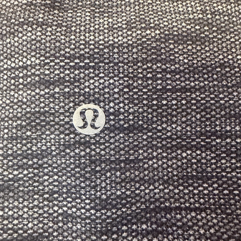Lululemon Wunder Under leggings in black/heathered gray. Womens size 4 - Picture 4 of 5